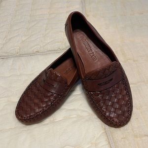 Robert Zur woven leather shoes, size 8.5